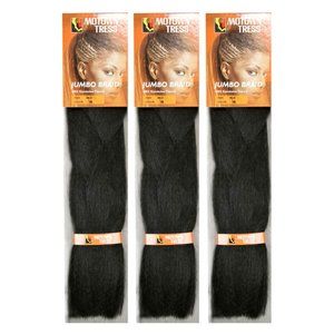 4 packs Unopened Motown Tres 50" Dark Brown Braiding Hair Color 4
